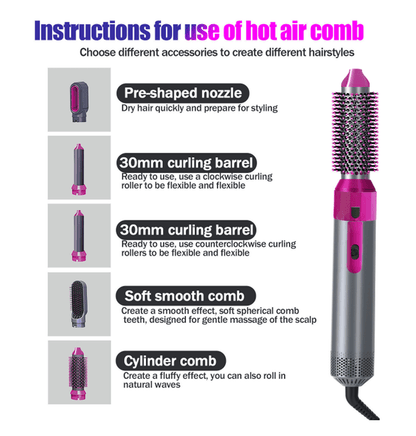 Hot Air Brush (5 in 1)